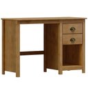 Ver imagem 1 de Mesa Escrivaninha Madeira Maciça 110 Cm 9138 Freijo Milani Store