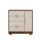 Ver imagem 1 de Cômoda Quarto 4 Gavetas 93cm Sapateira Organizadora Rubi V01 - D'rossi