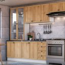 Ver imagem 1 de Armário de Cozinha Completo Ditália Berlim 5 Peças Cv/br B5