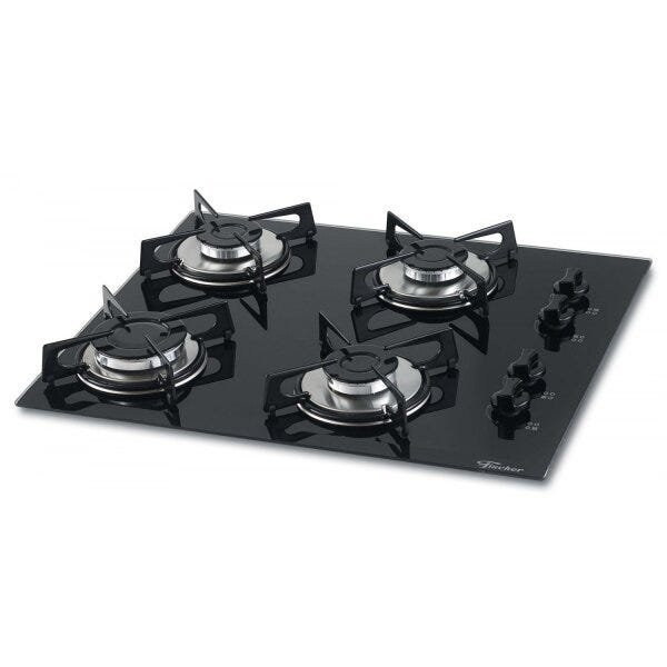 Cooktop 4 Bocas à Gás Bivolt Fischer - 1