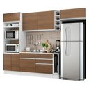 Ver imagem 3 de Armário de Cozinha Completa 290cm Branco/Rustic Safira Madesa 04