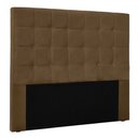 Ver imagem 1 de Cabeceira King 1,95m Santiago Suede - Pallazio Caramelo