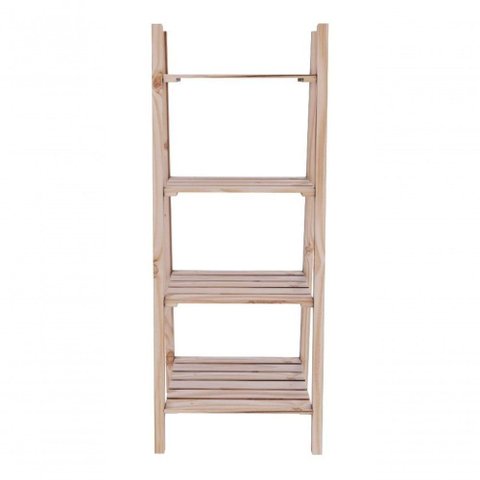 Rack para Livros Multiuso Organizador Estante Vazada Pinus 100%