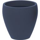 Ver imagem 1 de Vaso Redondo de Polietileno Rústico Japi Azul/Grafite