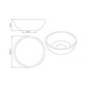 Ver imagem 3 de Vaso Bacia 41CMX41CM Europa Japi Cinza/Cimento