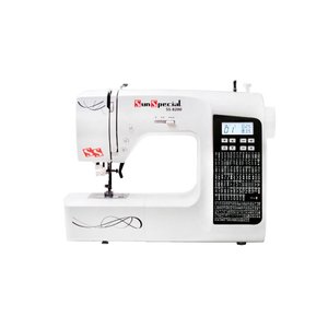 Máquina Costura Doméstica Ss-8200 Autovolt Eletrônica Preta - Sun Special