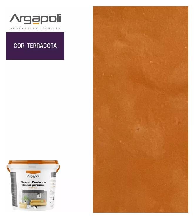 Argamassa Cimento Queimado (5kg) - Terracota - 2