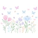 Ver imagem 1 de Adesivo de Parede Infantil Jardim de Flores - Candy Color