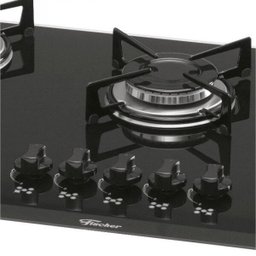 Cooktop 5 Bocas à Gás Bivolt Fischer - 3
