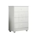 Ver imagem 2 de Quarto de Bebê Completo com Guarda-Roupa 3 Portas, Cômoda e Berço Mini Cama Allegra Espresso Móveis