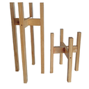 Ver imagem 2 de Kit Tripé Para Vaso de Planta Linha Reta - 30, 50 e 70 cm