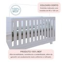 Ver mais imagens de Quarto de Bebê Completo 100% MDF com Guarda Roupa 3 Portas, Cômoda e Berço Mini Cama Life