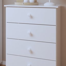 Quarto de Bebê Completo 100% MDF com Guarda Roupa 3 Portas, Cômoda e Berço Mini Cama Life Espresso Móveis - 17