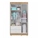 Ver imagem 5 de Quarto de Bebê Completo com Guarda-Roupa 3 Portas, Cômoda e Berço Life Espresso Móveis