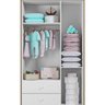 Quarto de Bebê Completo com Guarda-Roupa 3 Portas, Cômoda e Berço Life Espresso Móveis - 6