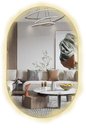 Ver imagem 3 de Espelho Lapidado Oval Iluminado com Led Quente - 70x120cm Woodglass Oval Iluminado Led