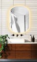 Ver imagem 6 de Espelho Lapidado Oval Iluminado com Led Quente - 70x120cm Woodglass Oval Iluminado Led