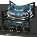 Ver imagem 4 de Cooktop 5 Bocas à Gás Tripla Chama Mesa Vidro Bivolt Fischer