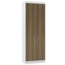 Ver imagem 1 de Guarda Roupa Modulado 79cm 2 Portas Alpes Luciane Móveis
