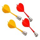 Ver mais imagens de Jogo de Dardos Magnético Alvo Dupla Face 6 Dardos