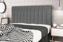 Ver imagem 1 de Cabeceira Solteiro Jbe Moveis Leblon 94cm para Cama Box 88cm Decoração Quarto