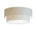 Ver imagem 1 de Plafon para Sala Cilíndrico Sl-3021 Cúpula Cor Rústico Bege