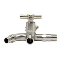 Ver imagem 7 de Torneira Lavanderia Tanque 2 Saídas Aço Inox 304 Escovado