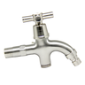 Torneira Lavanderia Tanque 2 Saídas Aço Inox 304 Escovado - 6