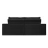Sofá Retrátil e Reclinável 2 Lugares 1,50m com Molas Milena Suede Preto Rover & Beato - 9