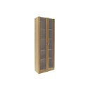 Ver imagem 2 de Armário Multiuso P/ Área Serviço Am-3112 C/ 2 Portas C/ Vidro Amêndoa - Tecno Mobili