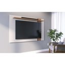 Ver imagem 1 de Painel para TV até 70 Polegadas Extensível com Prateleira Multimóveis Crcol-PTV028 Off White/