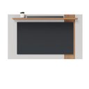 Ver imagem 4 de Painel para TV até 70 Polegadas Extensível com Prateleira Multimóveis Crcol-PTV028 Off White/