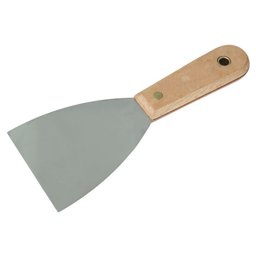 Kit 5 Espátula 8 Cm Aço Inox Multiuso Chapa Gesso Drywal - 2