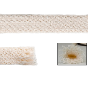 Pavio Tochas Lamparinas Lampião Fio Chato 10mm Algodão 10mt agrog pavio chato 10mm tochas - lamparin