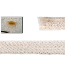Pavio Tochas Lamparinas Lampião Fio Chato 10mm Algodão 10mt agrog pavio chato 10mm tochas - lamparin - 7