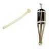 Pavio Tochas Lamparinas Lampião Fio Chato 10mm Algodão 10mt agrog pavio chato 10mm tochas - lamparin - 8