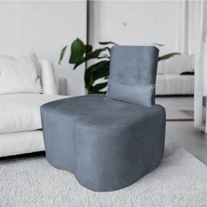 Recamier Beethoven Pet Deluxe Puf Feijão Orgânico Grafite