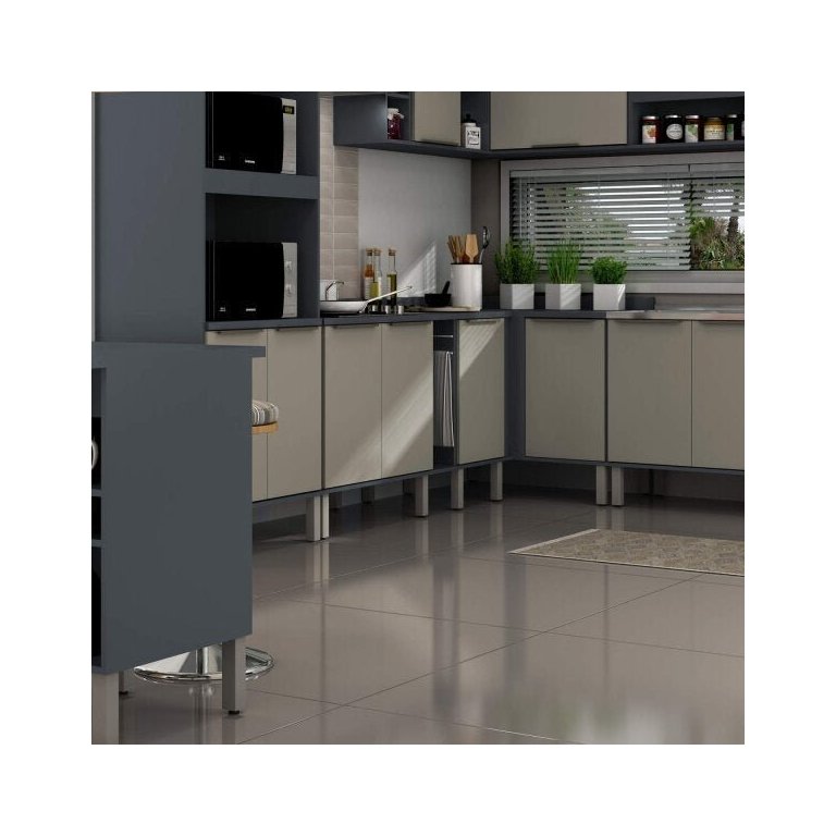 Balcão Nicho Toalheiro Modulado 20cm Verace Espresso Móveis Balcão Nicho Toalheiro Modulado 20cm Verace Espresso Móveis