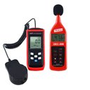 Ver imagem 1 de Kit Luxímetro Digital Ld-400 50 Leituras Sonômetro Faixa 30 A 130Db Leq Portátil Dec-500