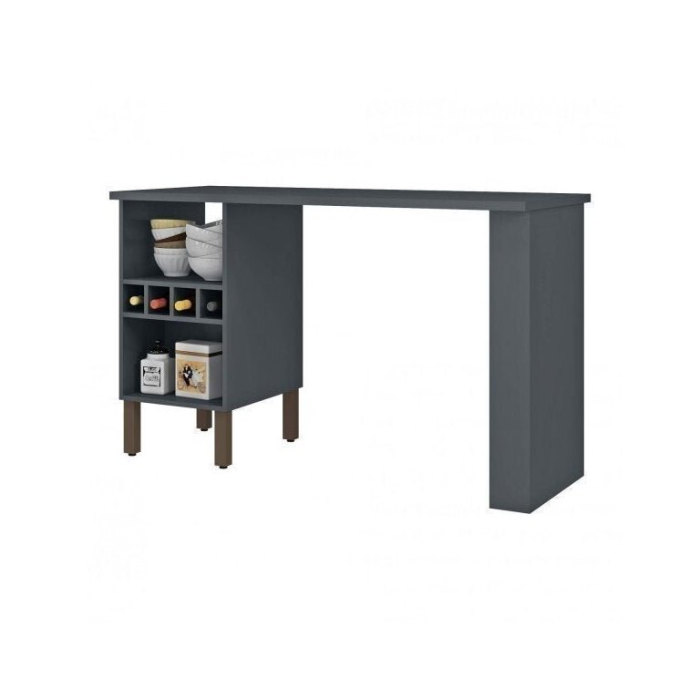 Ilha Gourmet Adega 2 Nichos Verace Espresso Móveis Ilha Gourmet Adega 2 Nichos Verace Espresso Móveis