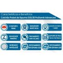 Ver imagem 2 de Colchão Solteiro Probel Espuma D33 Guarda Costas Premium Extra Firme Pillow Top Black (78x188x24) - 