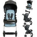 Ver imagem 2 de Carrinho de Bebe Passeio com Bebe Conforto Galzerano Romano Blue