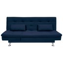 Ver imagem 2 de Sofá-cama com Chaise 188cm Linoforte Rayssa Suede Veludo Espuma D-33