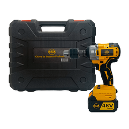 Parafusadeira Furadeira de Impacto B-tek com 2 Baterias 48v - 4