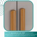 Ver imagem 7 de Guarda-Roupa Dubai 6 Portas 8 Gavetas MDF Mais Móveis