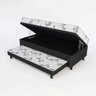 Cama Box Solteiro Conjugado com Baú e Cama Auxiliar Matelassê Espresso Móveis - 2