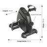 Bicicleta Mini Bike Fisioterapia Ergometrica Monitor Digital Exercicio Perna Braço Pilates Atividade - 7
