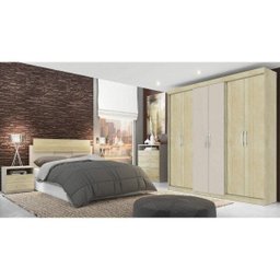 Guarda-Roupa Casal 6 Portas Herval Móveis - 1