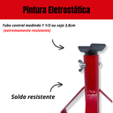 Ver imagem 6 de Kit 4 Cavaletes Automotivos Tipo Preguiça 2 Toneladas Suporte Reforçado Trava de Segurança Carros