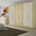 Ver imagem 1 de Guarda-Roupa Casal 6 Portas Herval Móveis